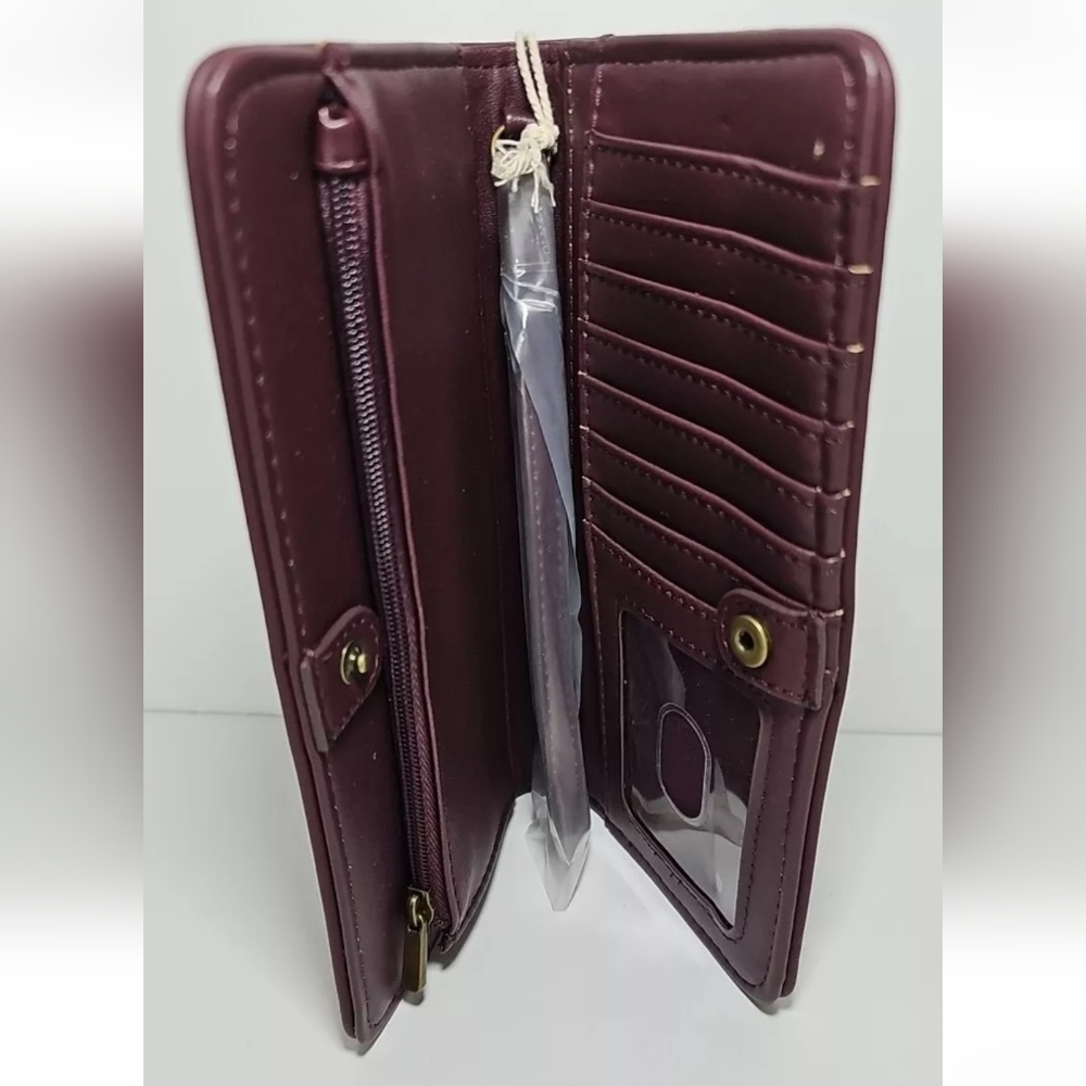 Universal Thread Burgundy Wallet - Picture 3 of 4